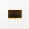 TORTOISE-yellow paper Office*Picus Brass & Wood Card Case