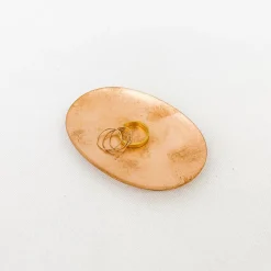 TORTOISE-yellow paper Home Decor*Picus Metal Dish/Trays