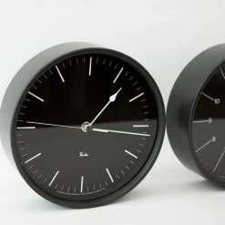AC GEAR Home Decor*Riki Steel Clock Line Wr08-24Bk