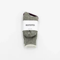 ROTOTO Japan Small Accessories*Rototo Double Face Crew Socks