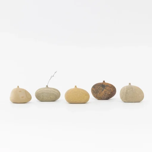 TORTOISE-Koga Art*Sea Stone Vases And Sea Stone With Legs By Mitsuru Koga