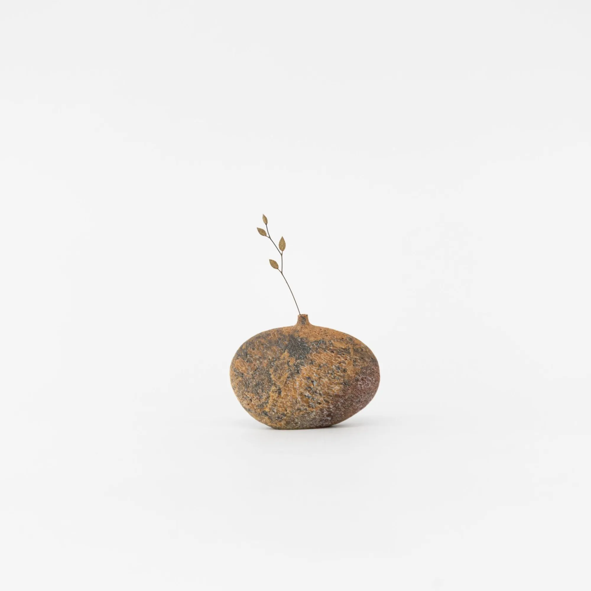 TORTOISE-Koga Art*Sea Stone Vases And Sea Stone With Legs By Mitsuru Koga