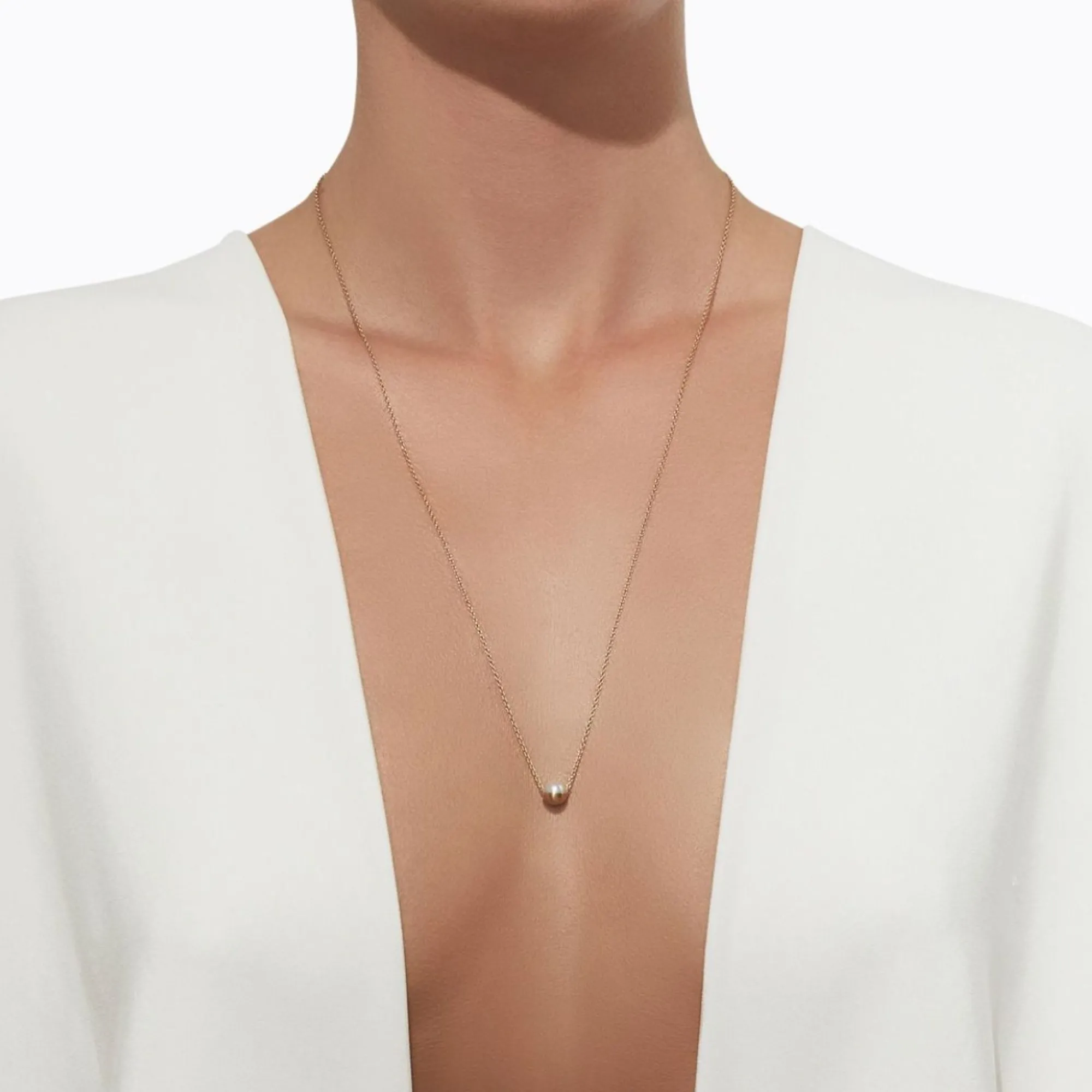 Tortoise-Shihara Jewelry*Shihara Akoya Pearl Necklace 0°
