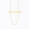 Tortoise-Shihara Jewelry*Shihara Bar Necklace 02
