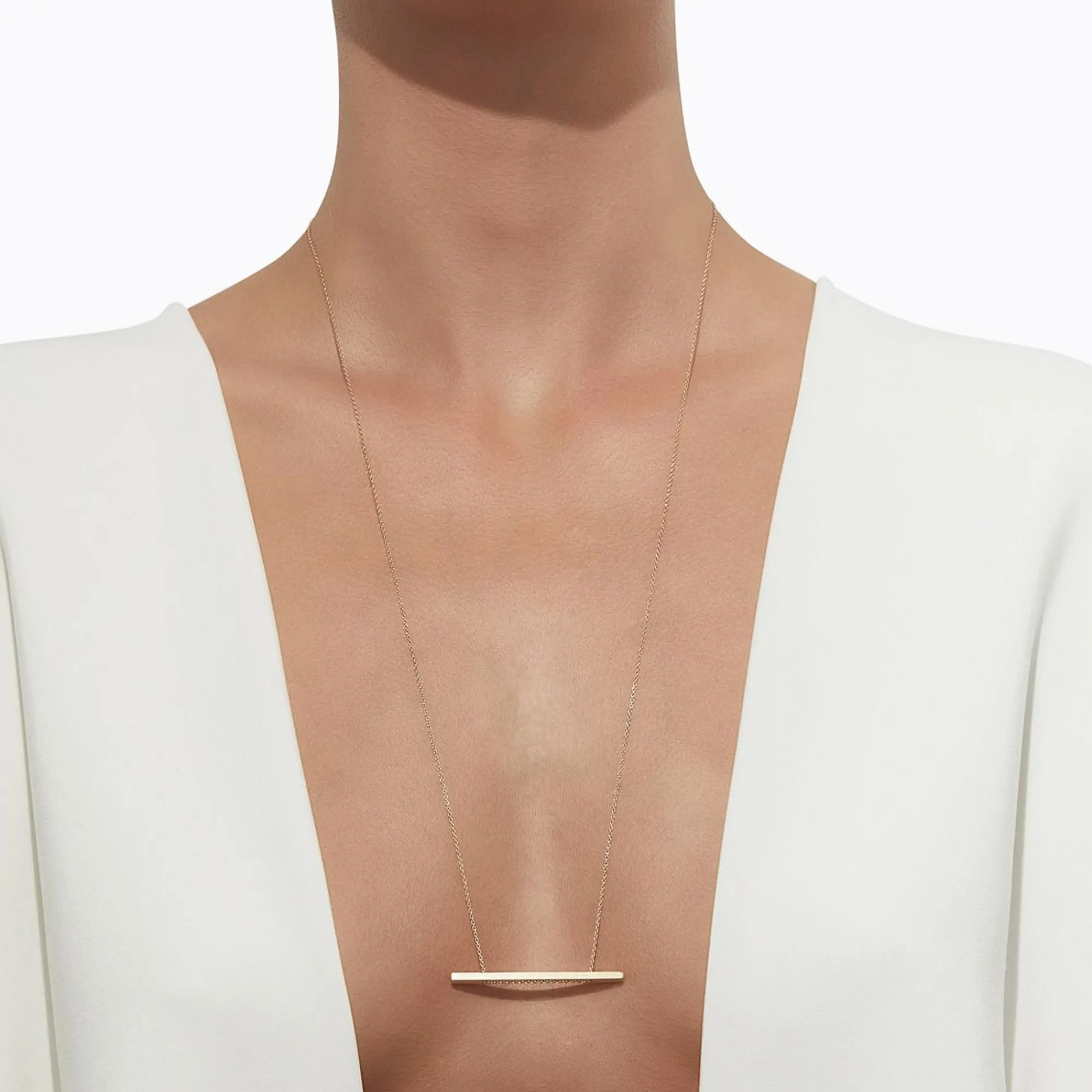 Tortoise-Shihara Jewelry*Shihara Bar Necklace 02