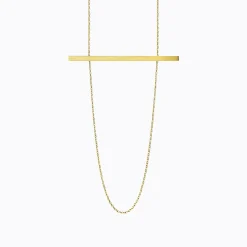 Tortoise-Shihara Jewelry*Shihara Bar Necklace 02