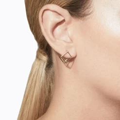 Tortoise-Shihara Jewelry*Shihara Diamond Square Earring 10 (01)