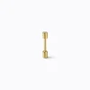 Tortoise-Shihara Jewelry*Shihara Diamond Twist Pin Earring 01