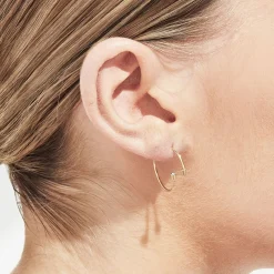 Tortoise-Shihara Jewelry*Shihara Diamond Twist Round Earring 02