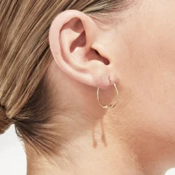 Tortoise-Shihara Jewelry*Shihara Diamond Twist Round Earring 02