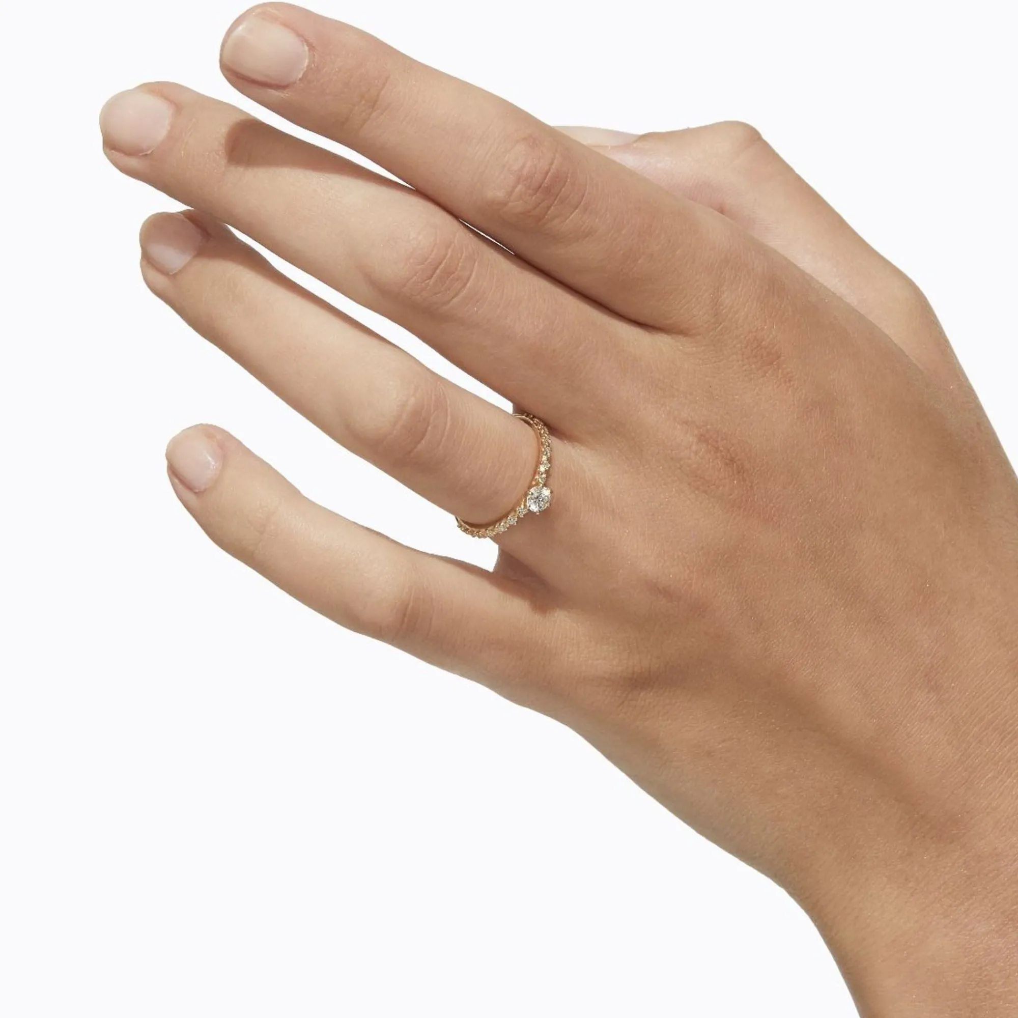 Tortoise-Shihara Jewelry*Shihara Half Eternity Ring 03