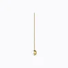 Tortoise-Shihara Jewelry*Shihara Half Pearl Chain Earring 90°