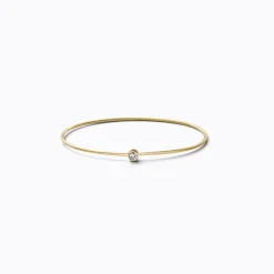 Tortoise-Shihara Jewelry*Shihara One-Stone Hoop Bracelet