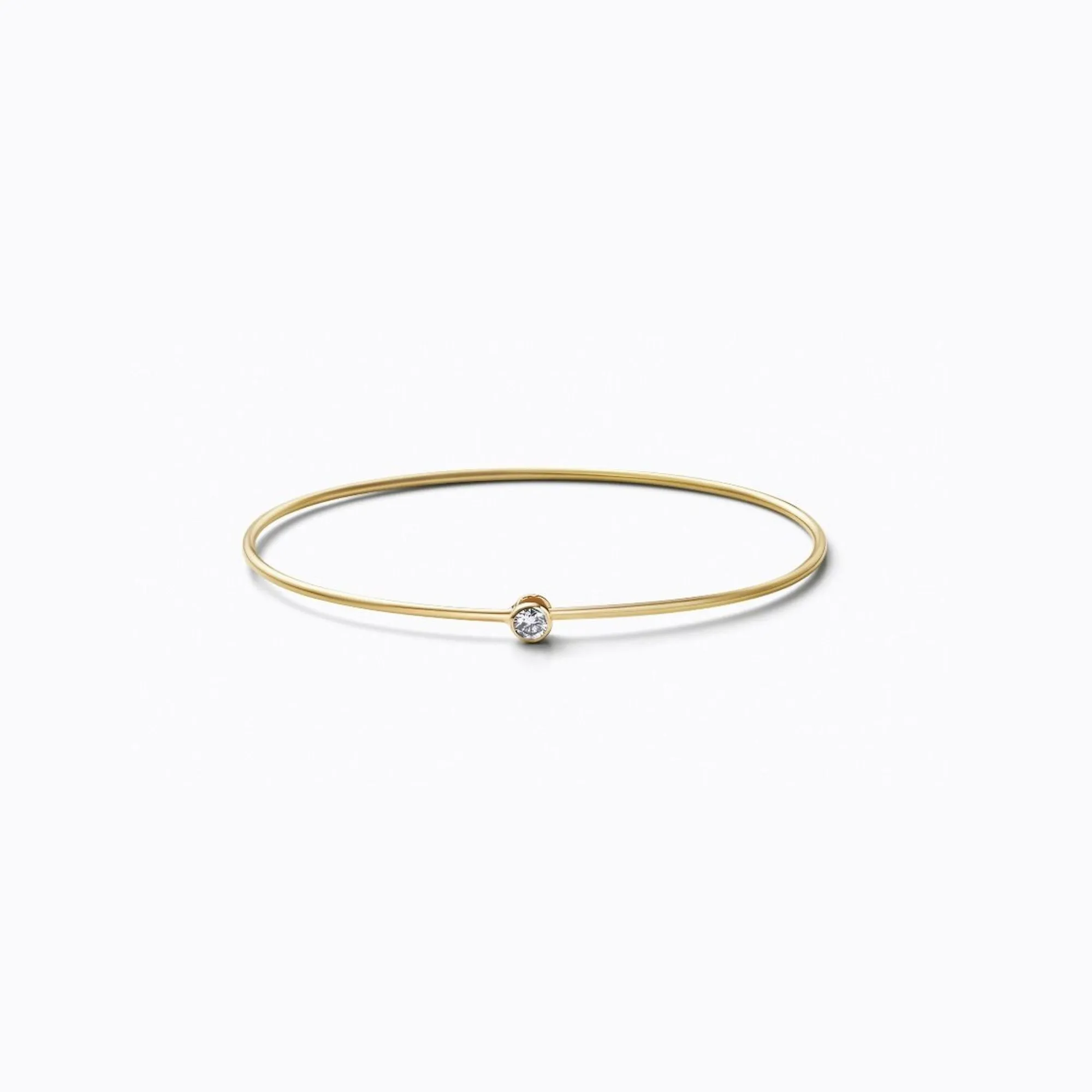 Tortoise-Shihara Jewelry*Shihara One-Stone Hoop Bracelet