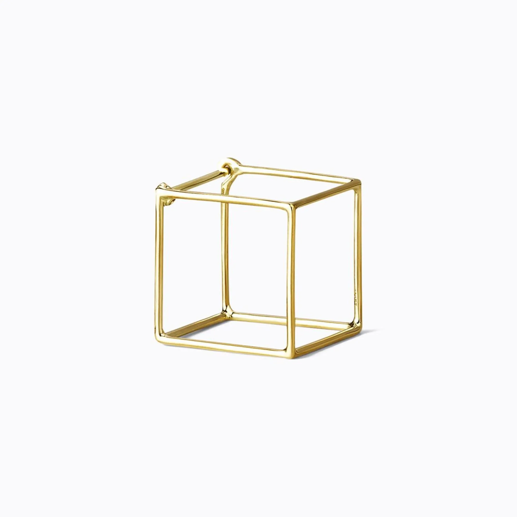 Tortoise-Shihara Jewelry*Shihara Square Earring 15