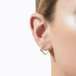 Tortoise-Shihara Jewelry*Shihara Square Earring 10