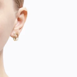 Tortoise-Shihara Jewelry*Shihara Stack Hoop Earring 01