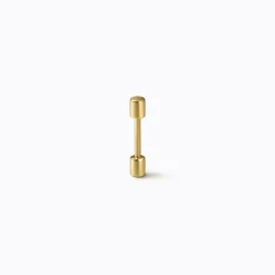 Tortoise-Shihara Jewelry*Shihara Twist Pin Earring 01