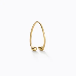 Tortoise-Shihara Jewelry*Shihara Twist Round Earring 01