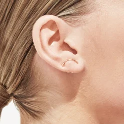 Tortoise-Shihara Jewelry*Shihara Twist Round Earring 01