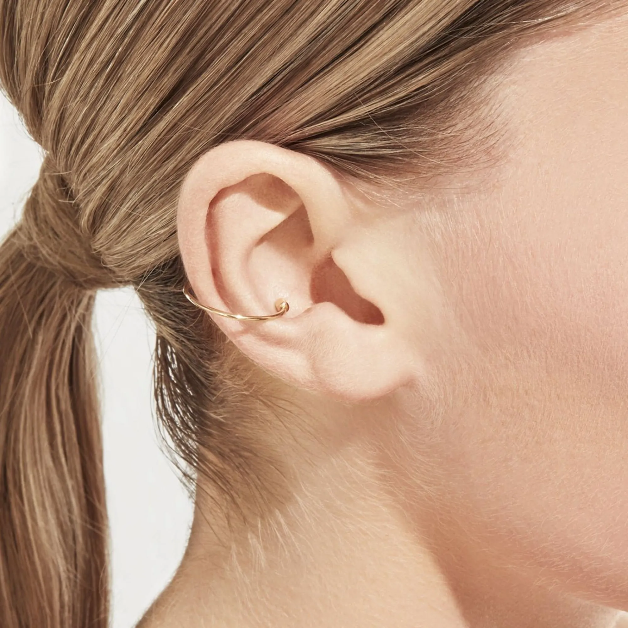 Tortoise-Shihara Jewelry*Shihara Twist Round Earring 02
