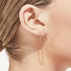 Tortoise-Shihara Jewelry*Shihara Twist Round Earring 03