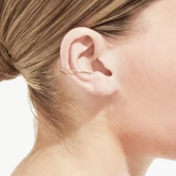 Tortoise-Shihara Jewelry*Shihara Twist Round Earring 03