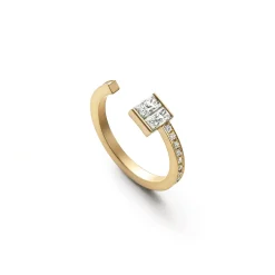 Tortoise-Shihara Jewelry*Shihara Two Stone Diamond Bond Ring 03