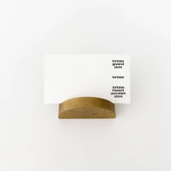 SAIKAI (Others) Office*S/N Brass Card Holder