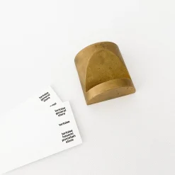 SAIKAI (Others) Office*S/N Brass Card Holder