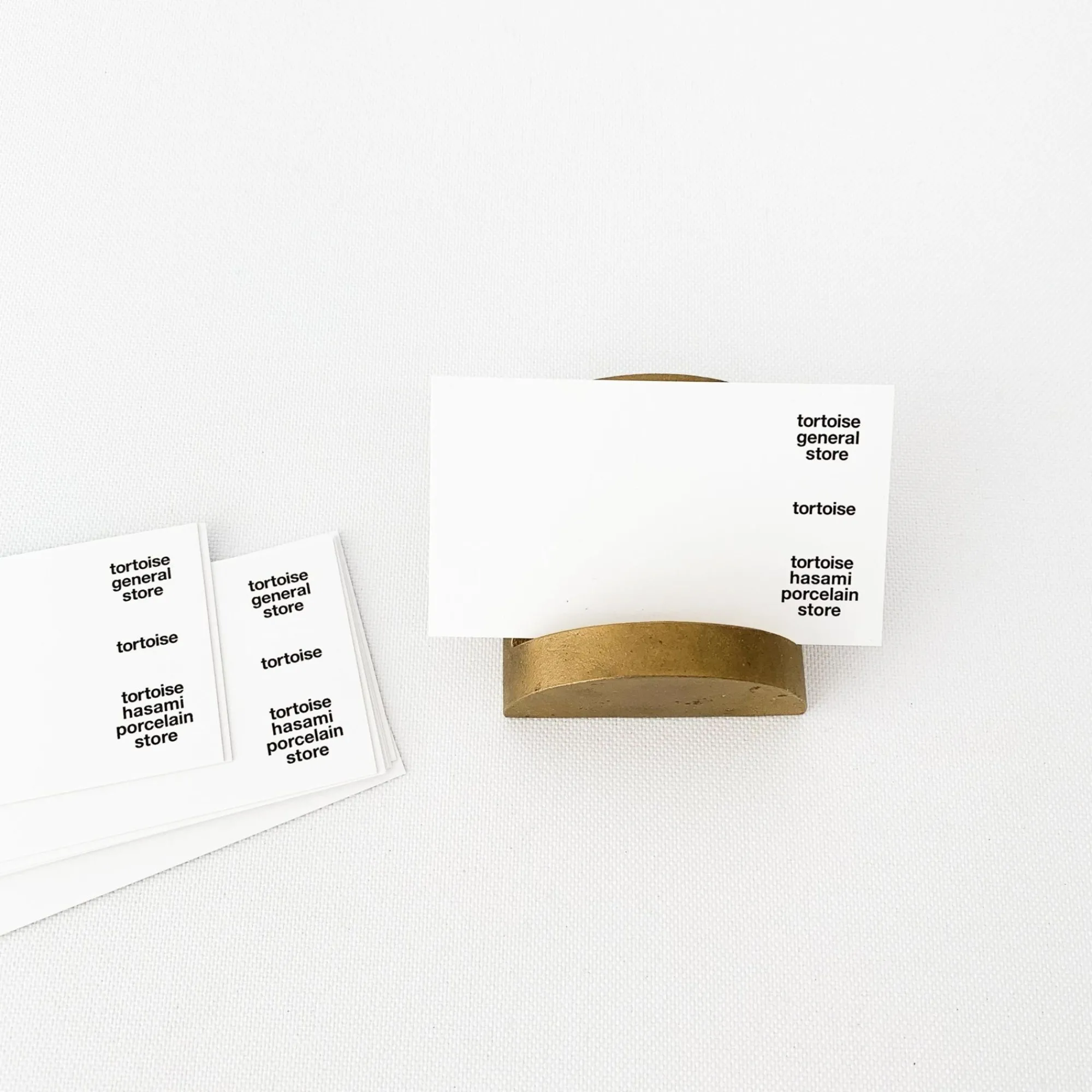 SAIKAI (Others) Office*S/N Brass Card Holder