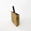 SAIKAI (Others) Office*S/N Brass Vertical Pen Stand - Downward Slant (Sn021)
