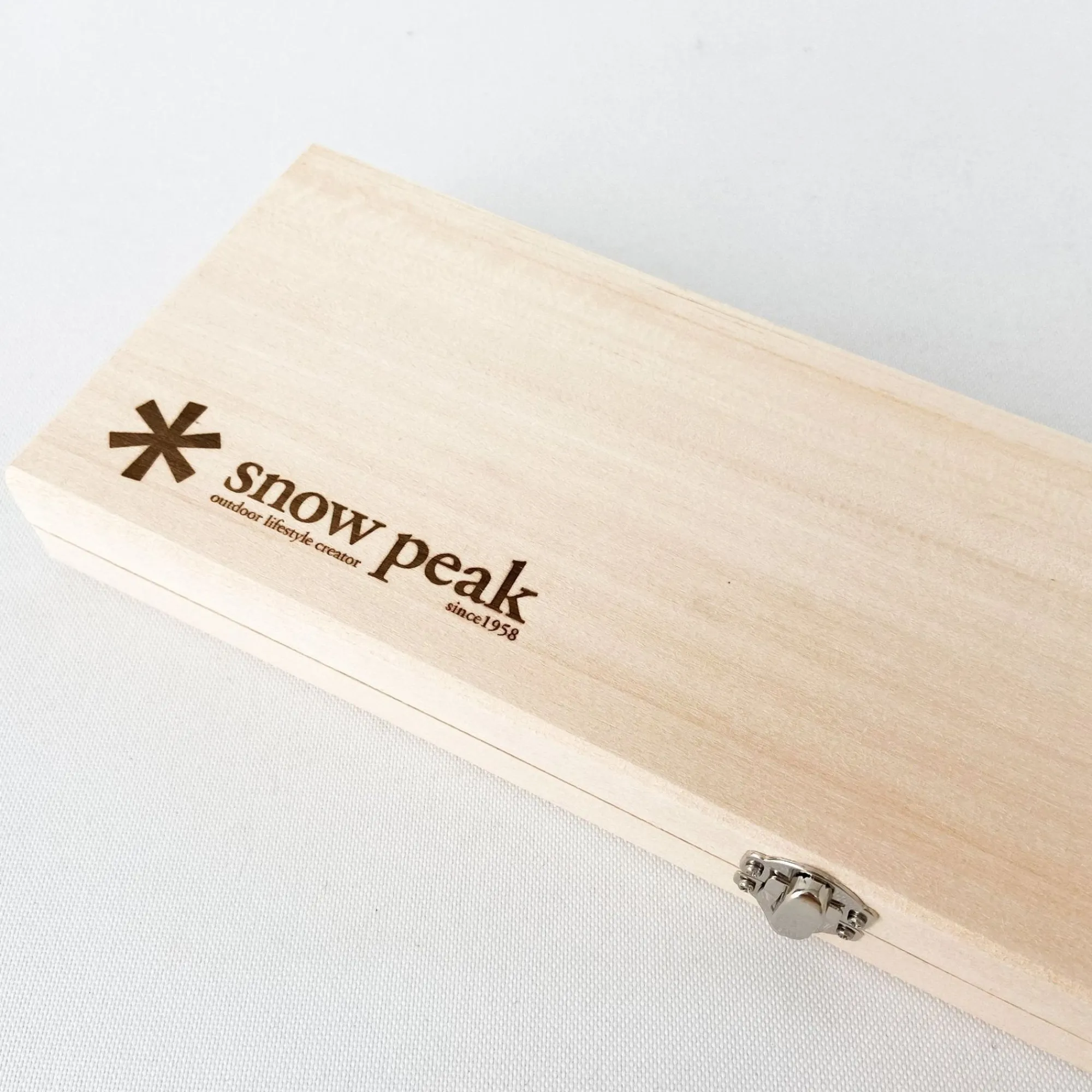 Snow Peak Outdoor*Cutting Board & Knife Set (L)