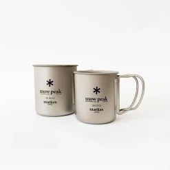 Snow Peak Outdoor*Titanium Single Wall Mugs