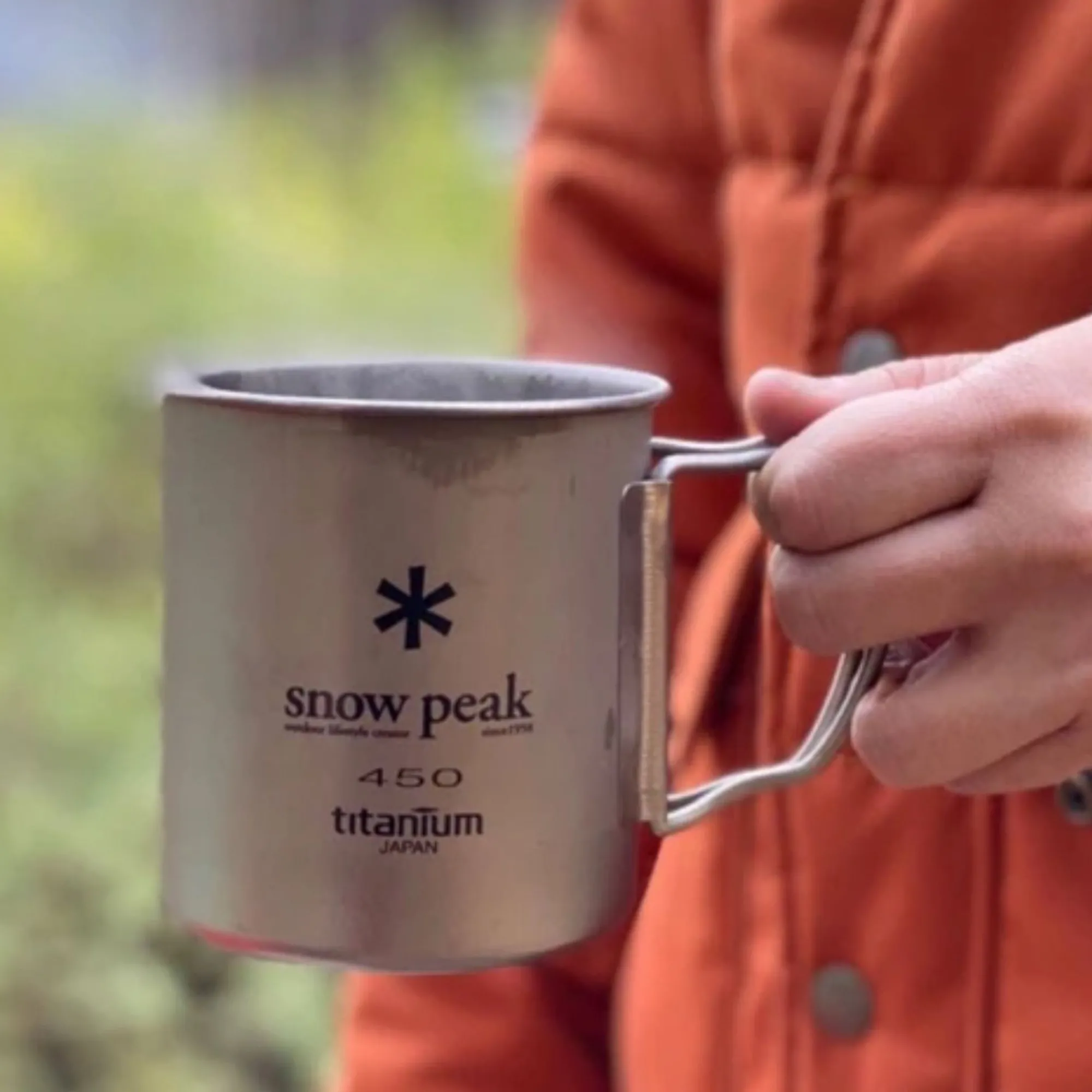 Snow Peak Outdoor*Titanium Single Wall Mugs