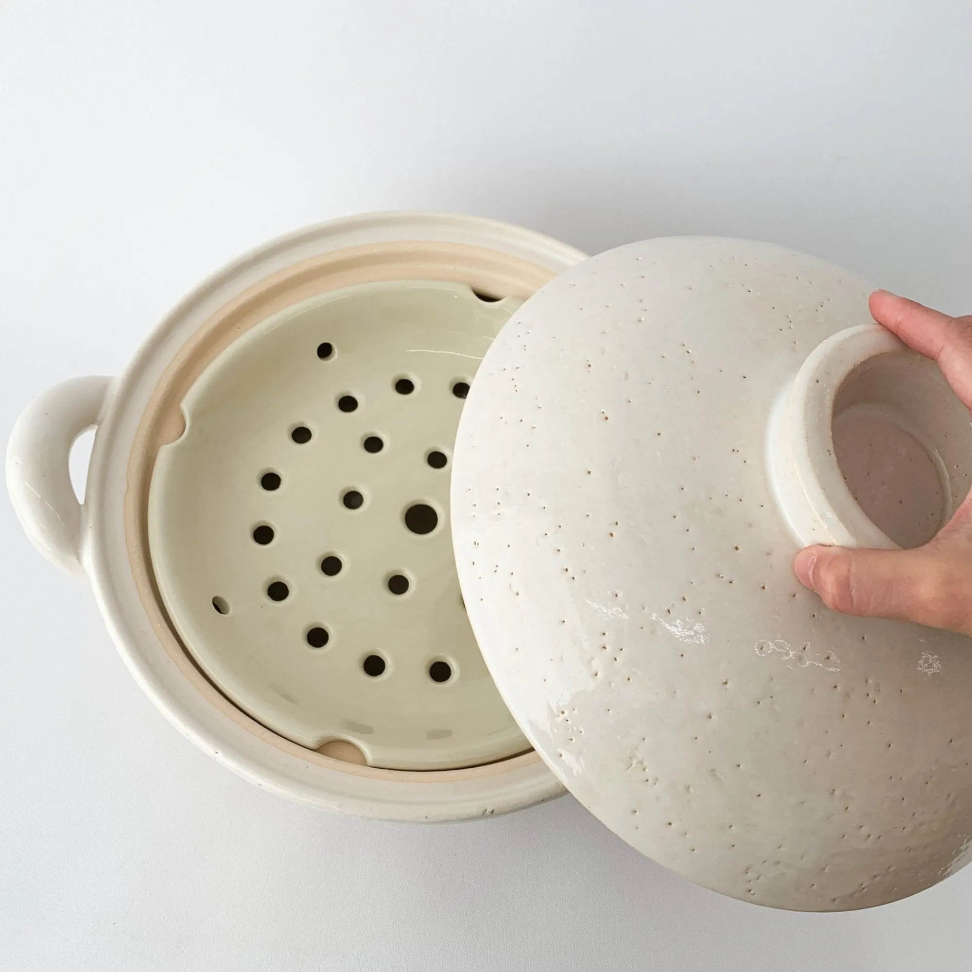 SAIKAI (Others) Cooking*Steamer Donabe - Large White