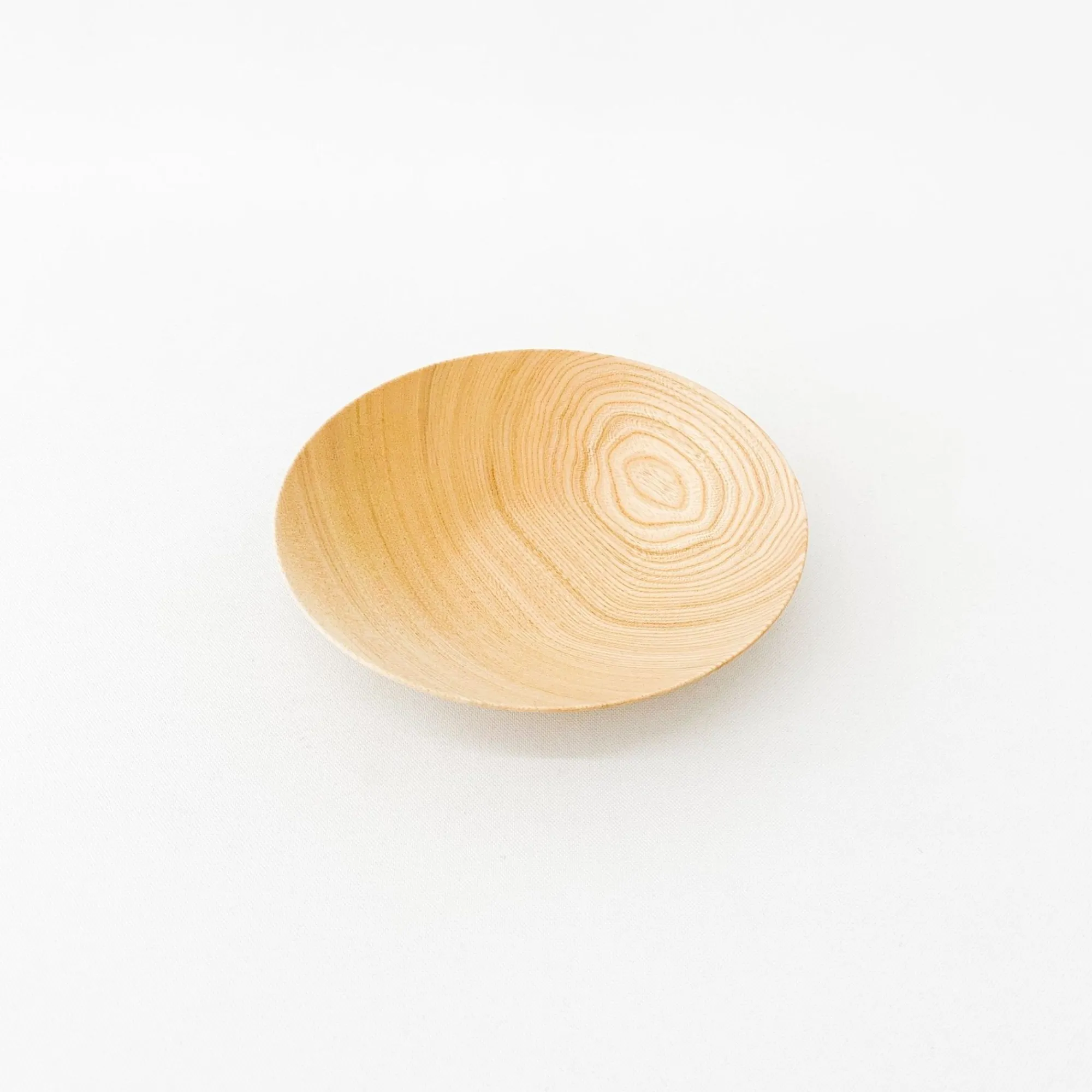 TORTOISE-yellow paper Serving*Suya Thin Wooden Bowls
