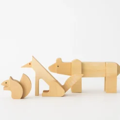 TORTOISE-yellow paper Kids & Baby*Takizawa Plywood Animal Puzzles