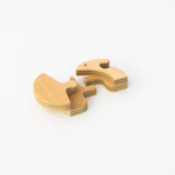 TORTOISE-yellow paper Kids & Baby*Takizawa Plywood Animal Puzzles