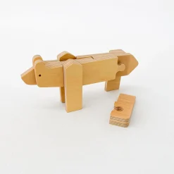 TORTOISE-yellow paper Kids & Baby*Takizawa Plywood Animal Puzzles