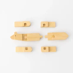 TORTOISE-yellow paper Kids & Baby*Takizawa Plywood Animal Puzzles