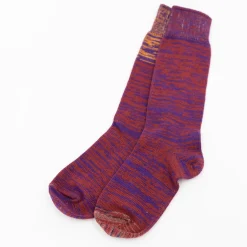 TORTOISE-yellow paper Niime Tamaki Small Accessories*Tamaki Niime Organic Cotton Unisex Socks