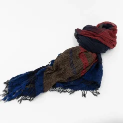 TORTOISE-yellow paper Niime Tamaki Small Accessories*Tamaki Niime Organic Cotton Shawls - Large