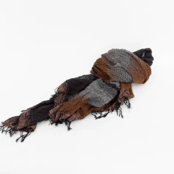 TORTOISE-yellow paper Niime Tamaki Small Accessories*Tamaki Niime Organic Cotton Shawls - Large