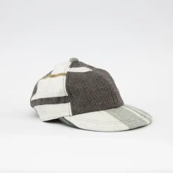 TORTOISE-yellow paper Niime Tamaki Small Accessories*Tamaki Niime Wool And Cotton Cap