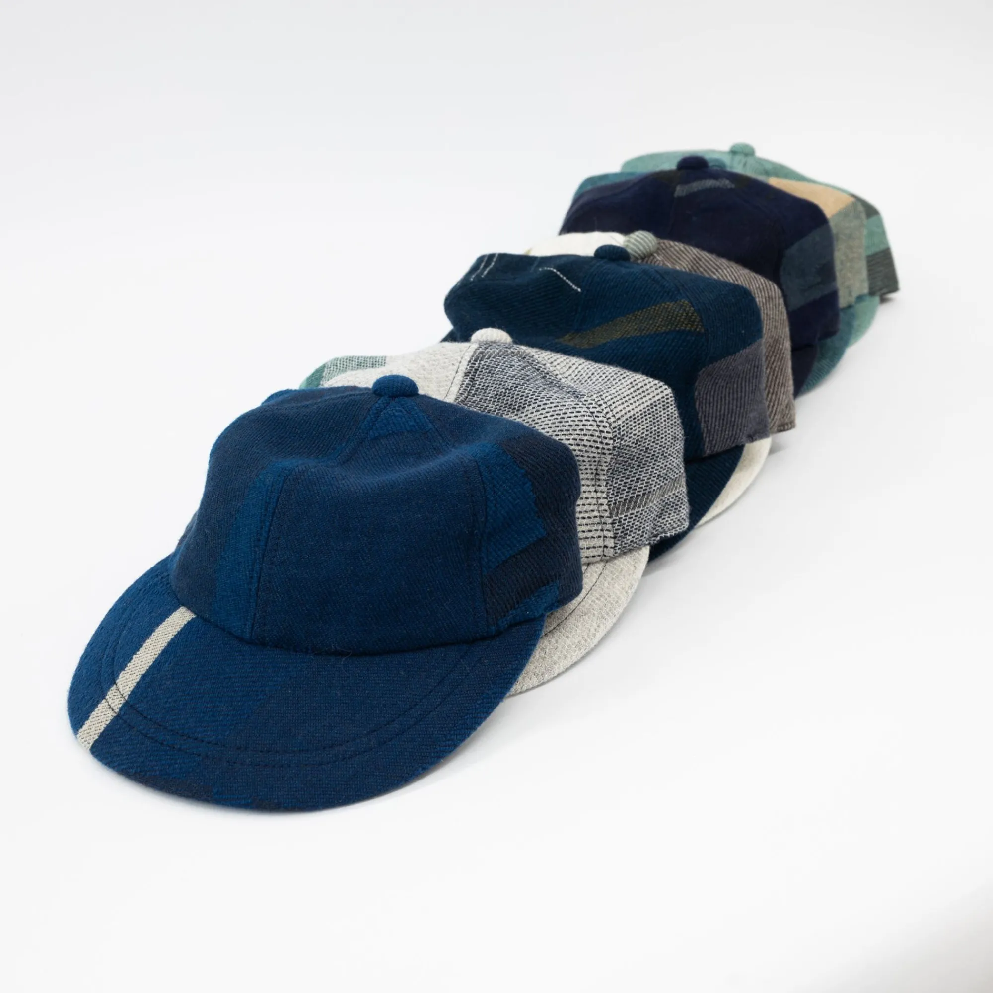 TORTOISE-yellow paper Niime Tamaki Small Accessories*Tamaki Niime Wool And Cotton Cap