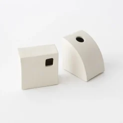 TORTOISE-yellow paper Home Decor*Tatara Bud Vases