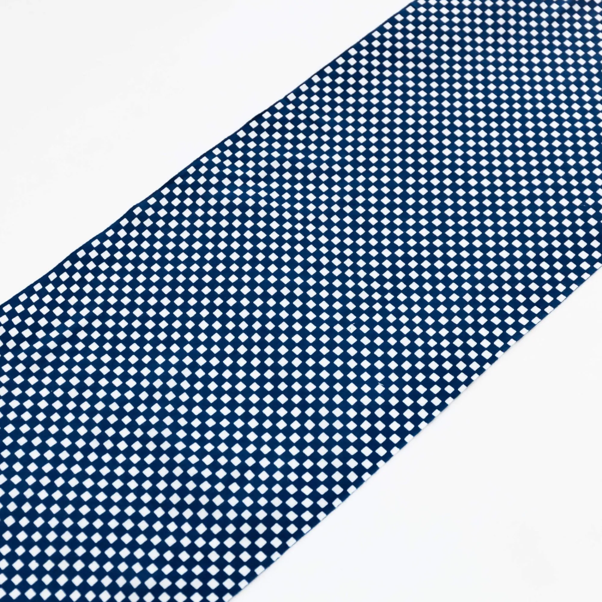 TORTOISE-Kamawanu Contemporary*Tenugui - Blue Checkerboard