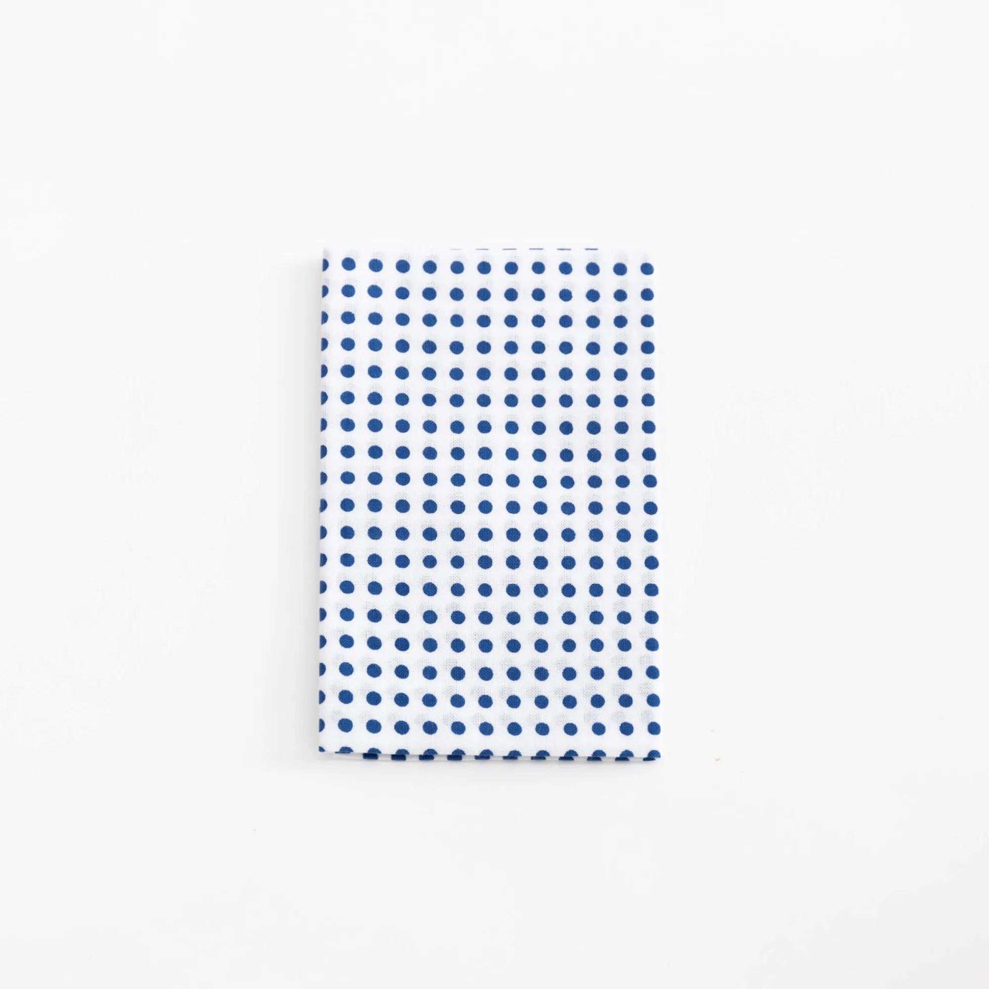 TORTOISE-Kamawanu Traditional*Tenugui - Blue Dots On White