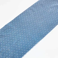TORTOISE-Kamawanu Traditional*Tenugui - Blue Jigsaw